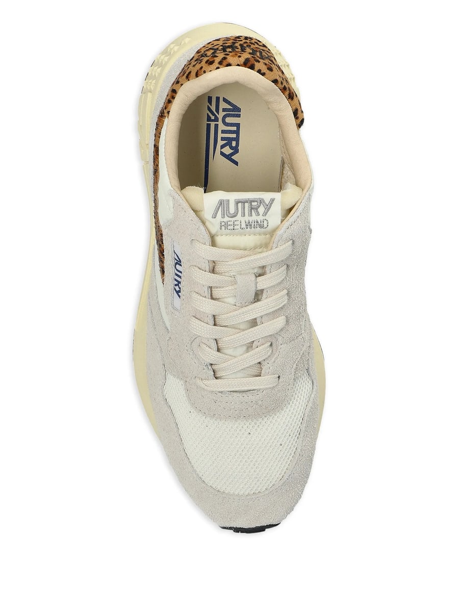 Autry Autry Reelwind Leopard-print Sneakers, view 4