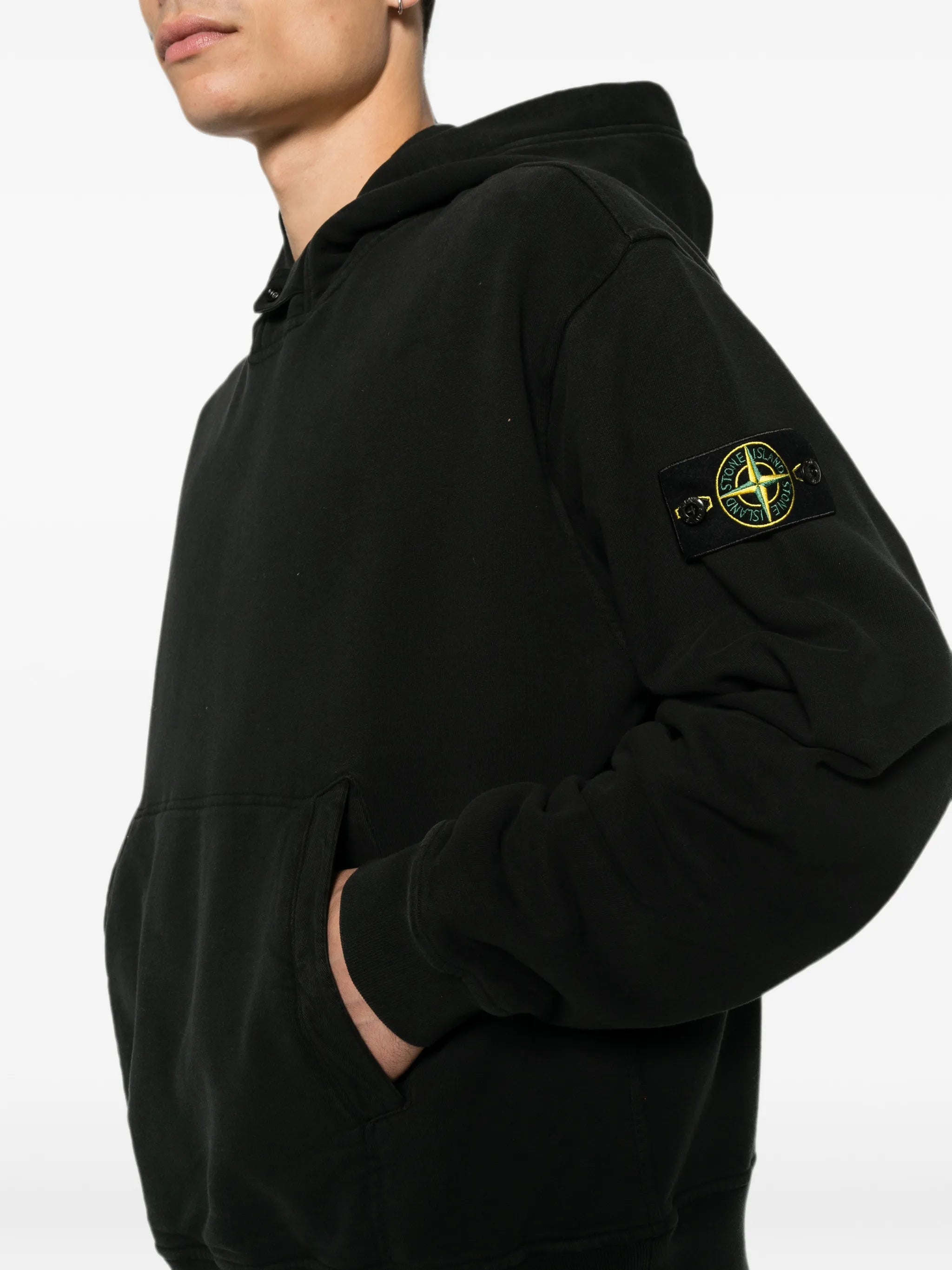 Stone Island Stone Island Cotton Hoodie, view 2