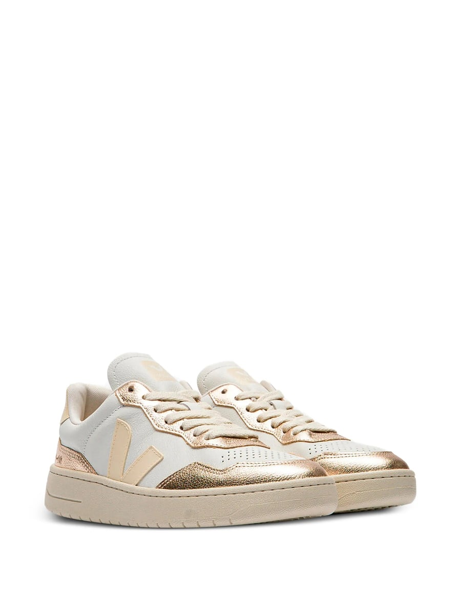 Veja Veja V-90 Leather Sneakers, view 3