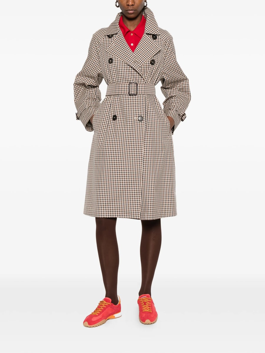 Max Mara The Cube Max Mara The Cube Double-breasted Belted Coat, view 3