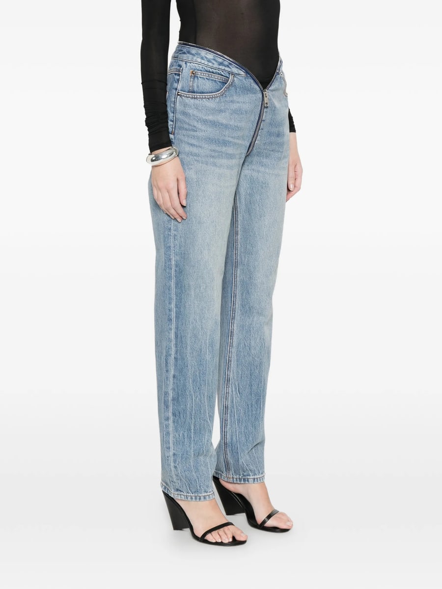 Alexander Wang Alexander Wang Zip V-waist Jeans, view 3
