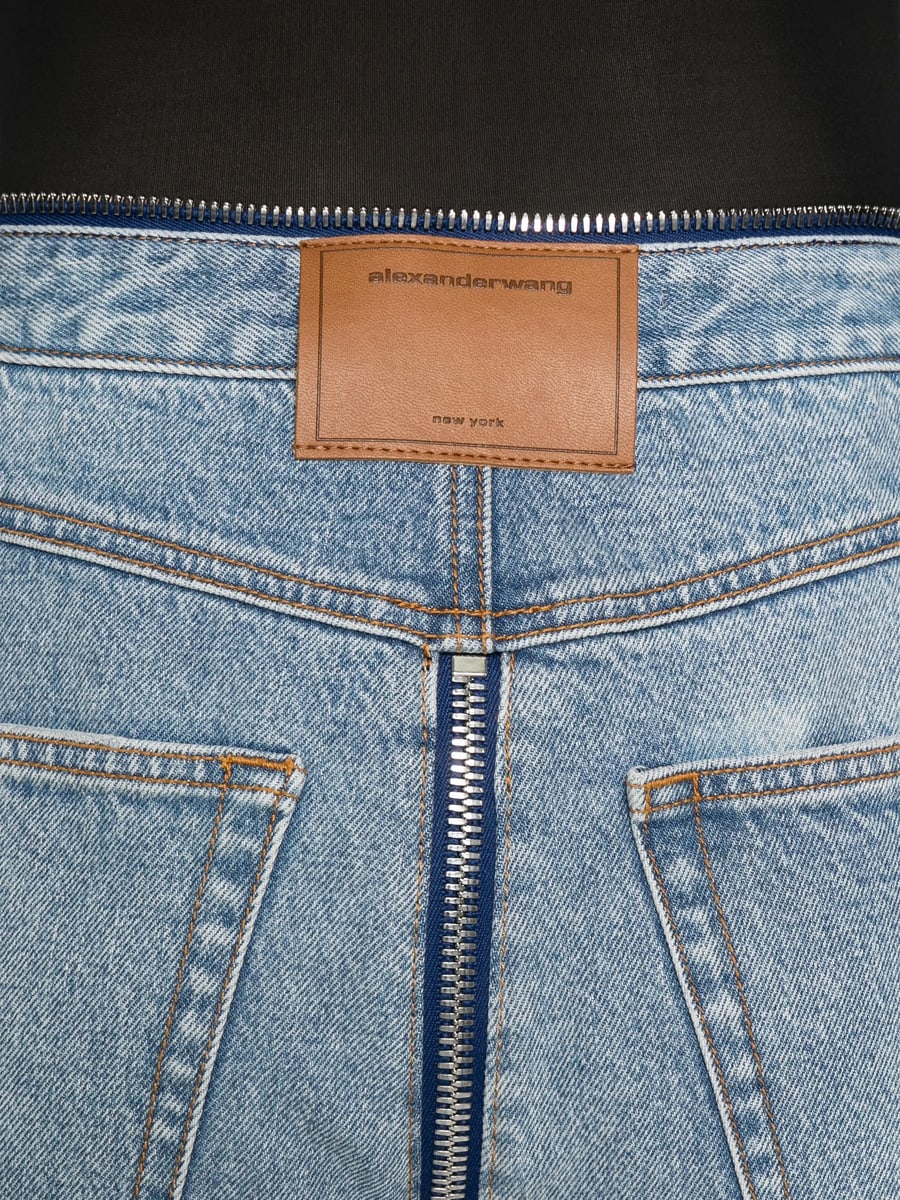 Alexander Wang Alexander Wang Zip V-waist Jeans, view 4