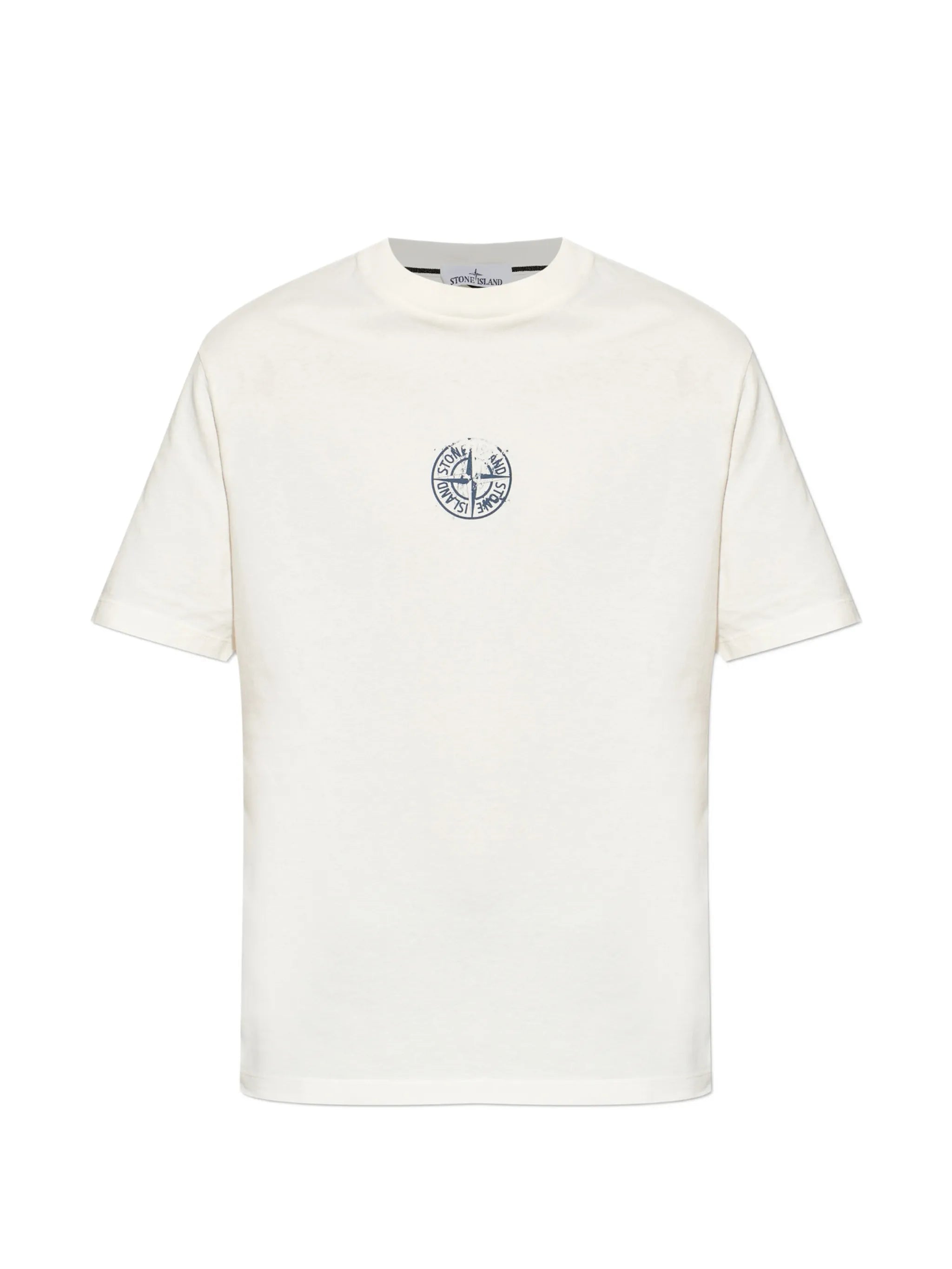 Stone Island Stone Island Logo-print Crew-neck T-shirt