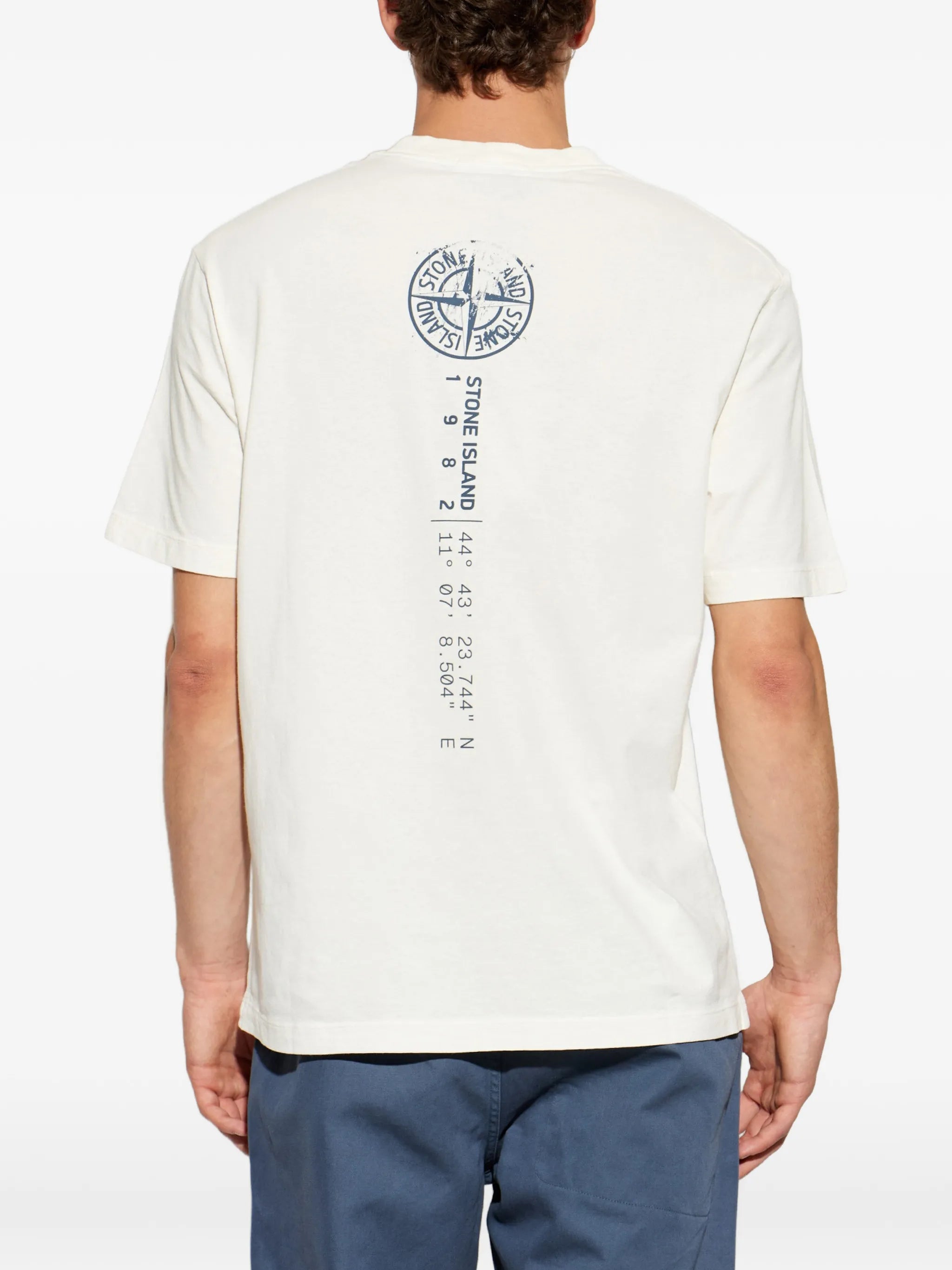 Stone Island Stone Island Logo-print Crew-neck T-shirt, view 2
