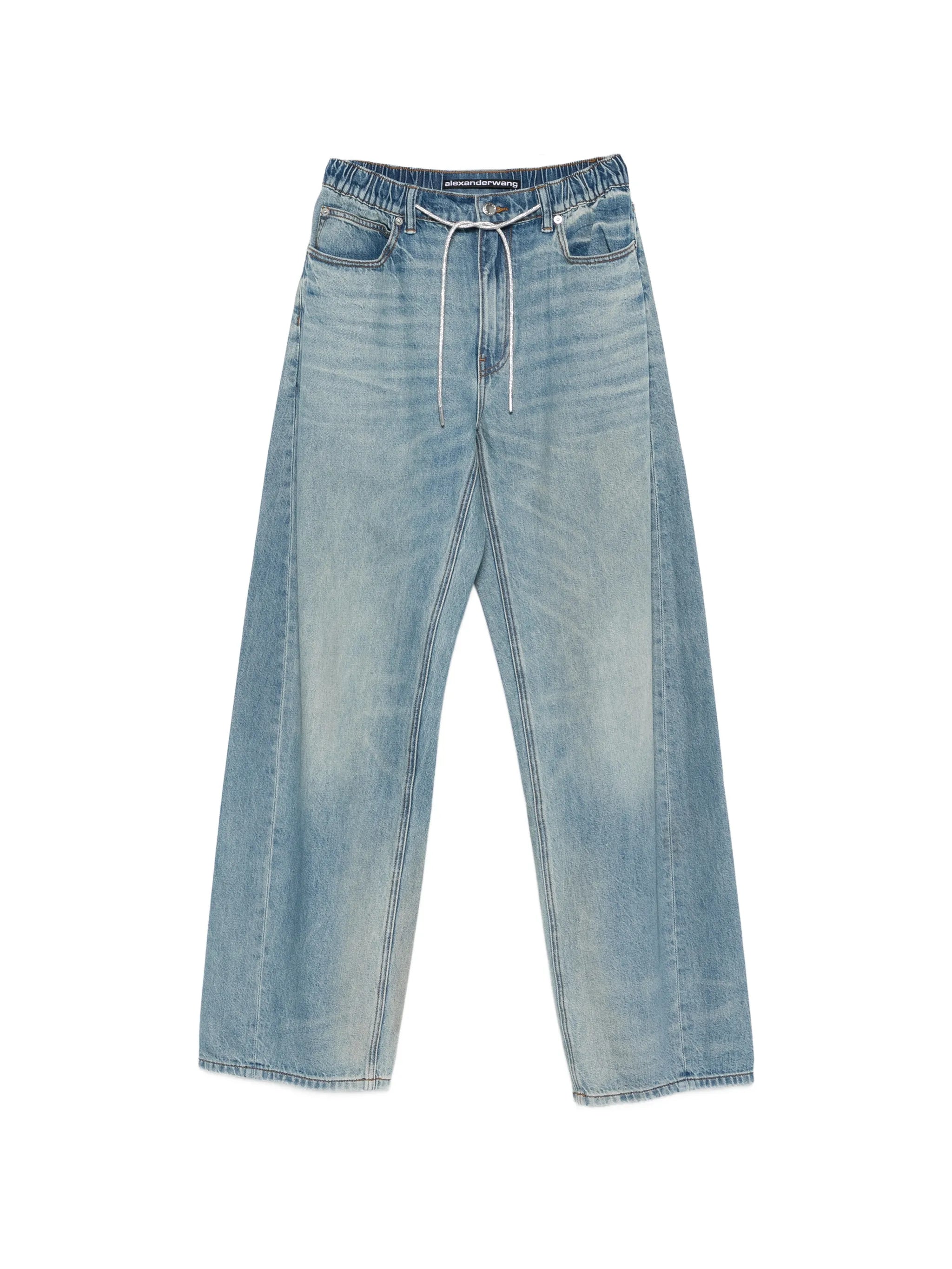 Alexander Wang Alexander Wang Elasticated-waistband Jeans