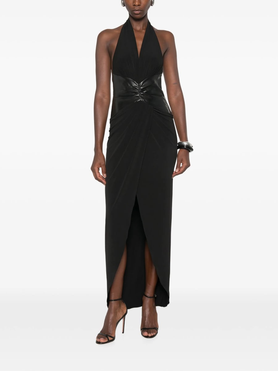 The Andamane The Andamane Halterneck Dress, view 3