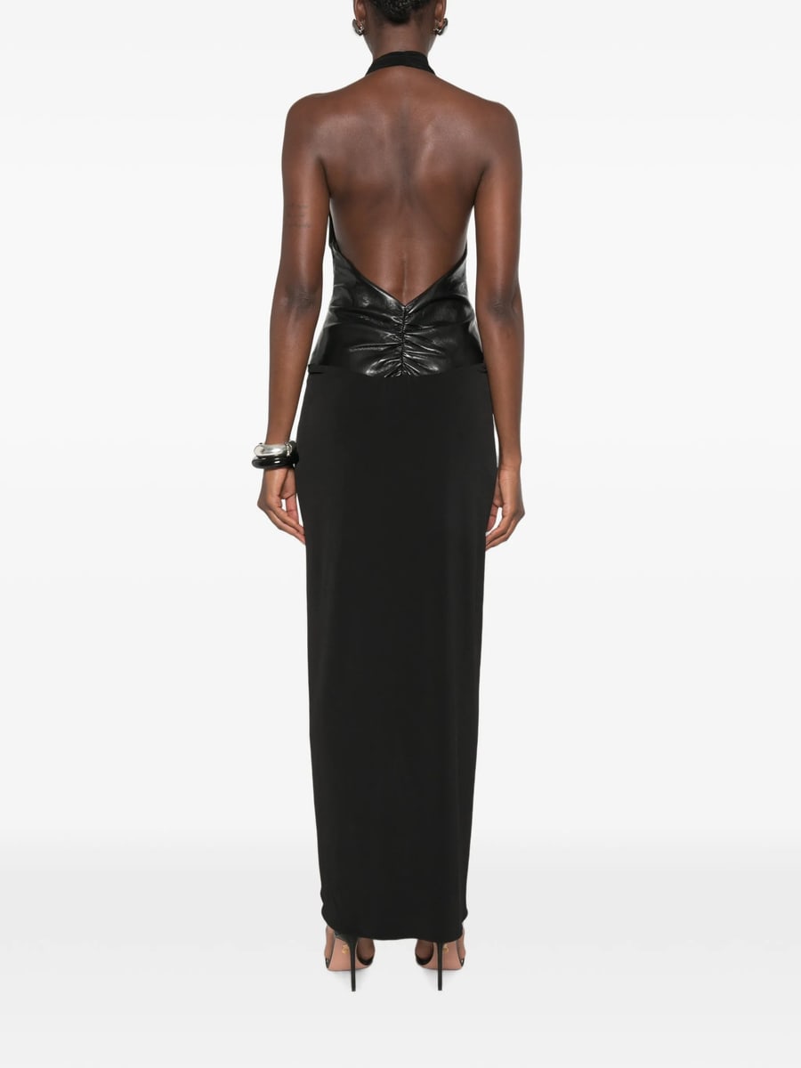 The Andamane The Andamane Halterneck Dress, view 4