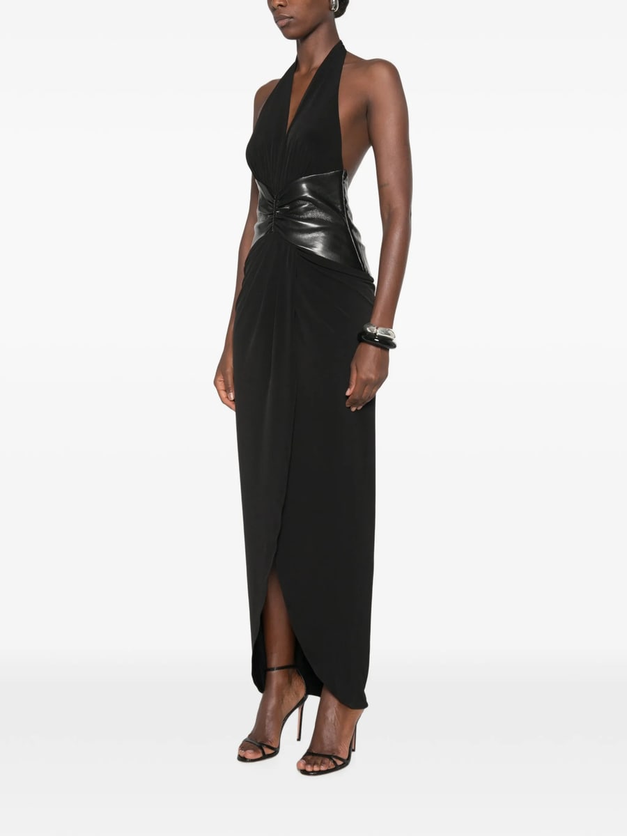 The Andamane The Andamane Halterneck Dress, view 5