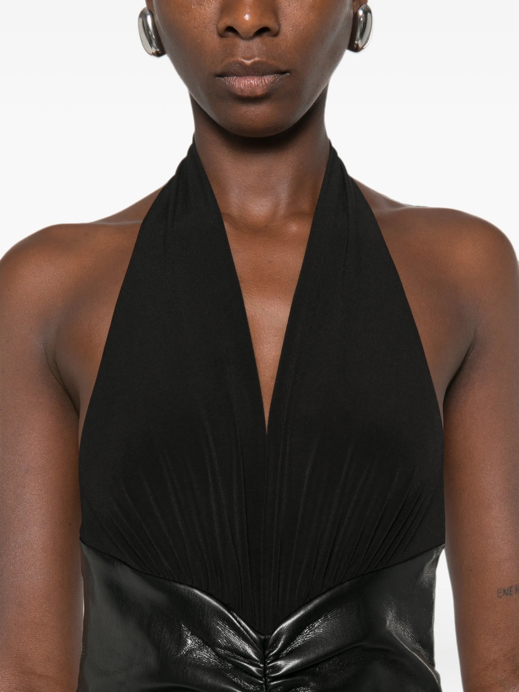 The Andamane The Andamane Halterneck Dress, view 2