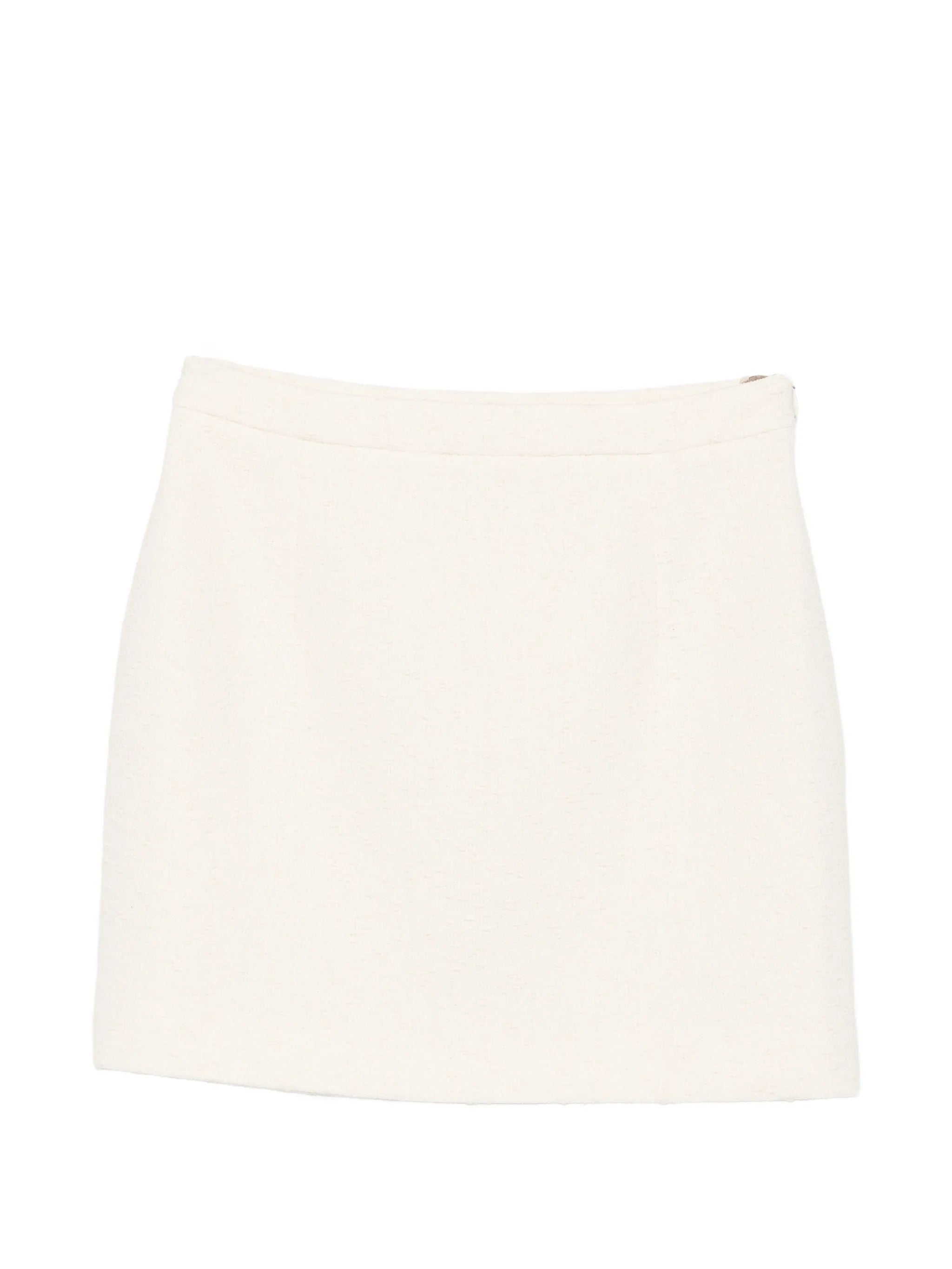 Alessandra Rich Alessandra Rich Bouclé-knit Mini Skirt