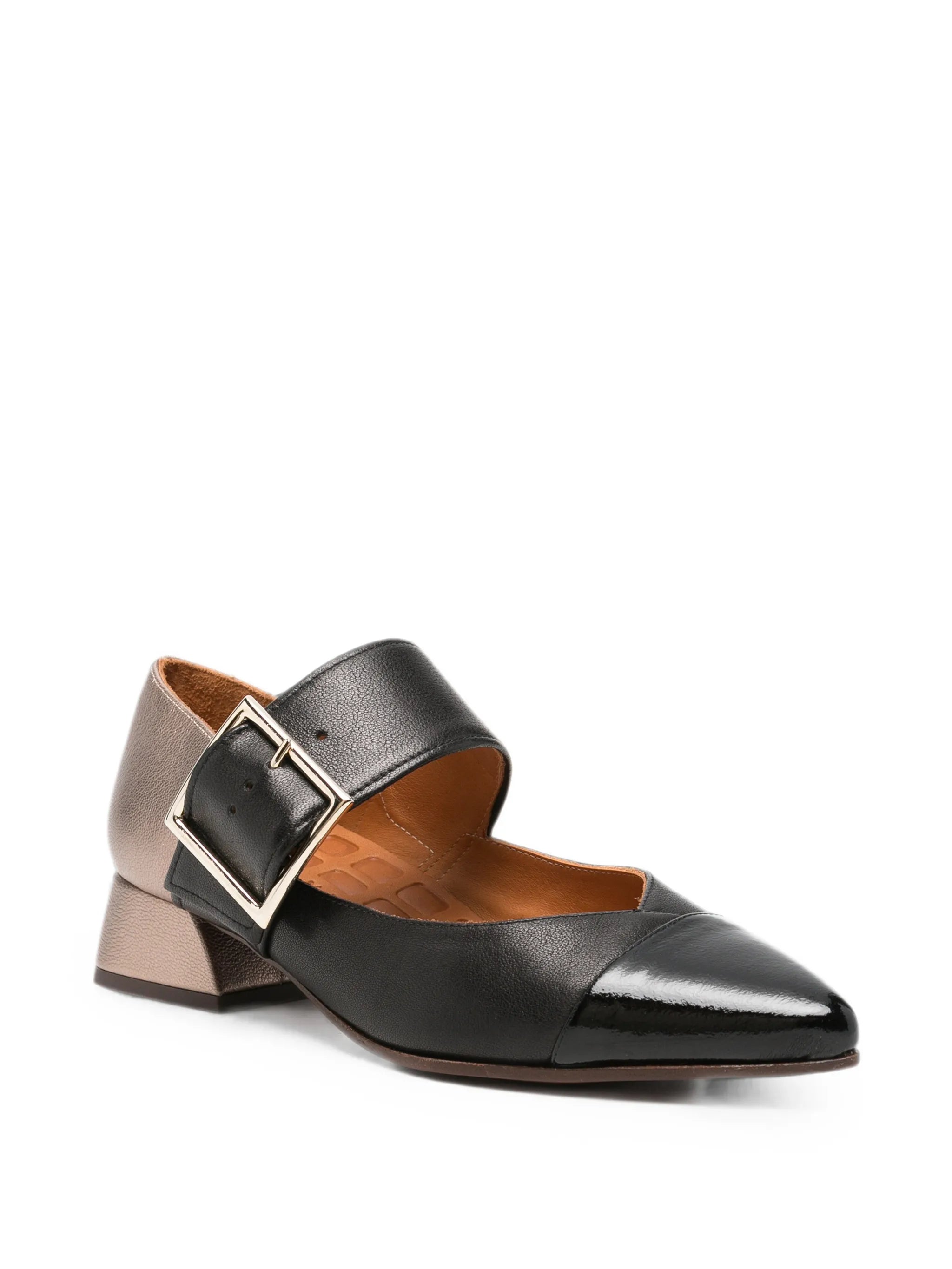 Chie Mihara Chie Mihara Hebas Buckle-fastening Pointed-toe Pumps, view 2