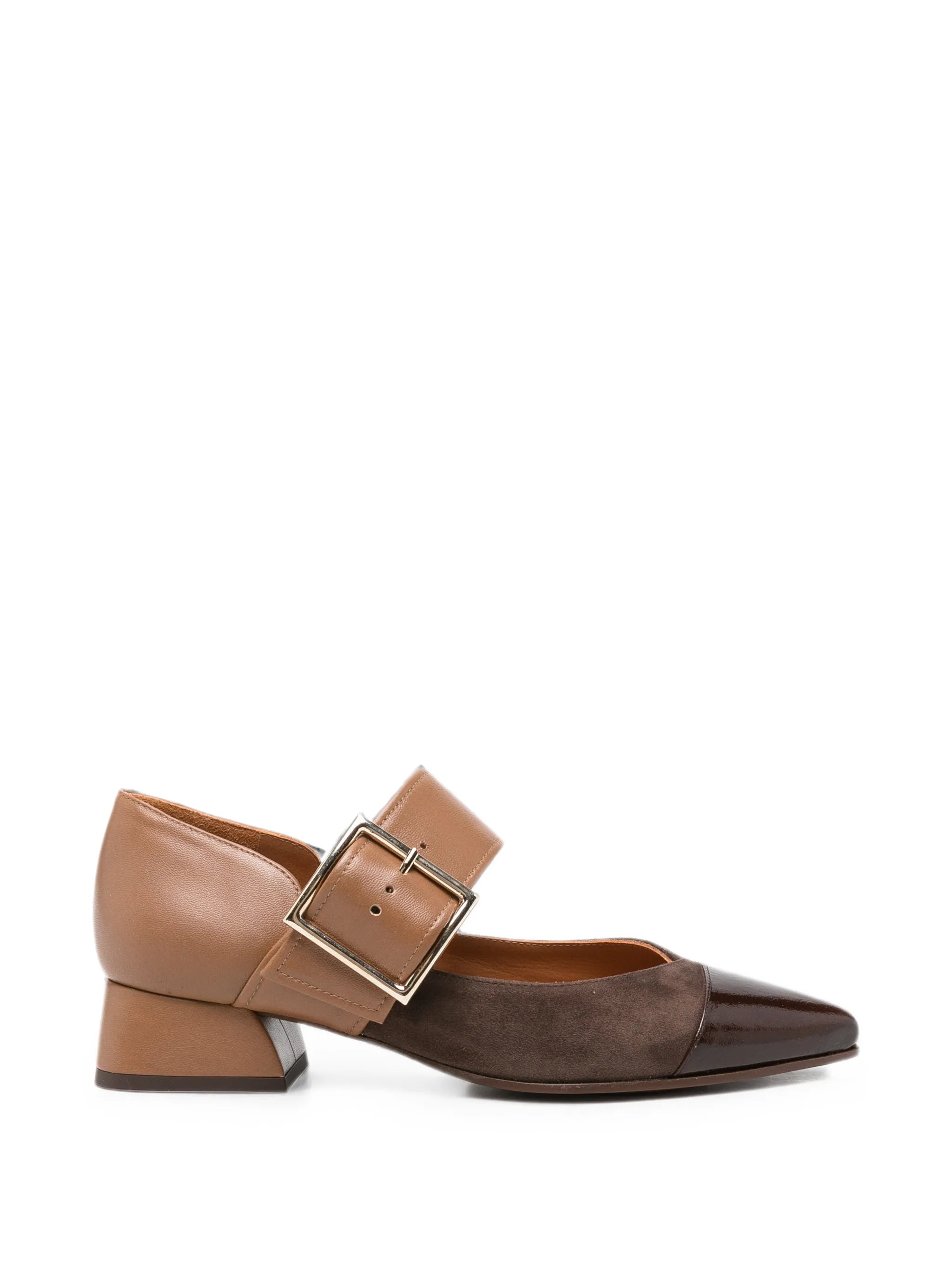 Chie Mihara Chie Mihara Hebas Buckle-strap Pointed-toe Pumps