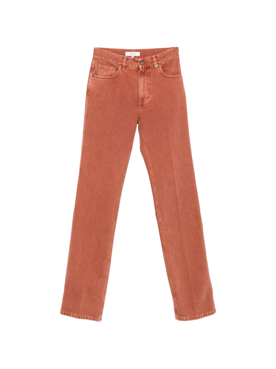 Chloé Chloé Straight Jeans In Denim