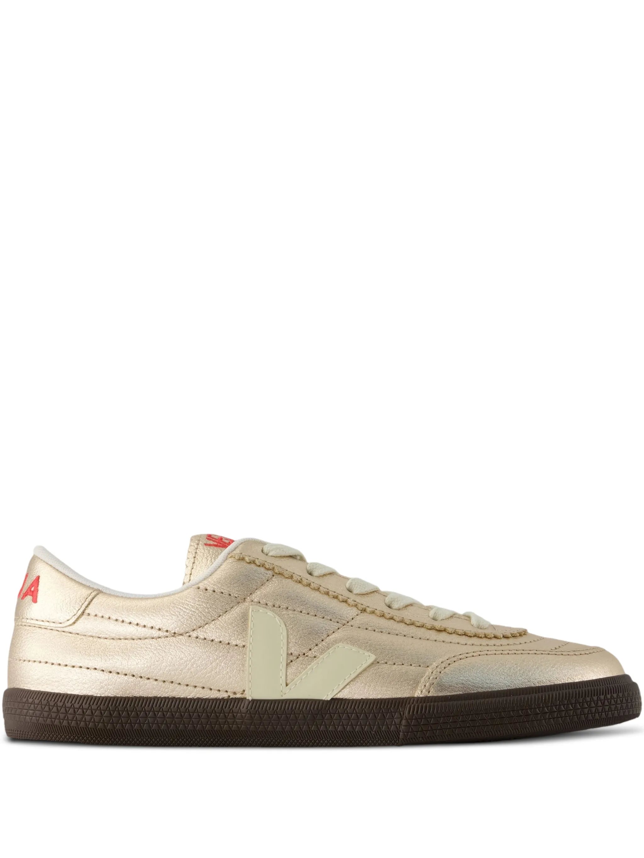 Veja Veja Panenka Round-toe Metallic Sneakers