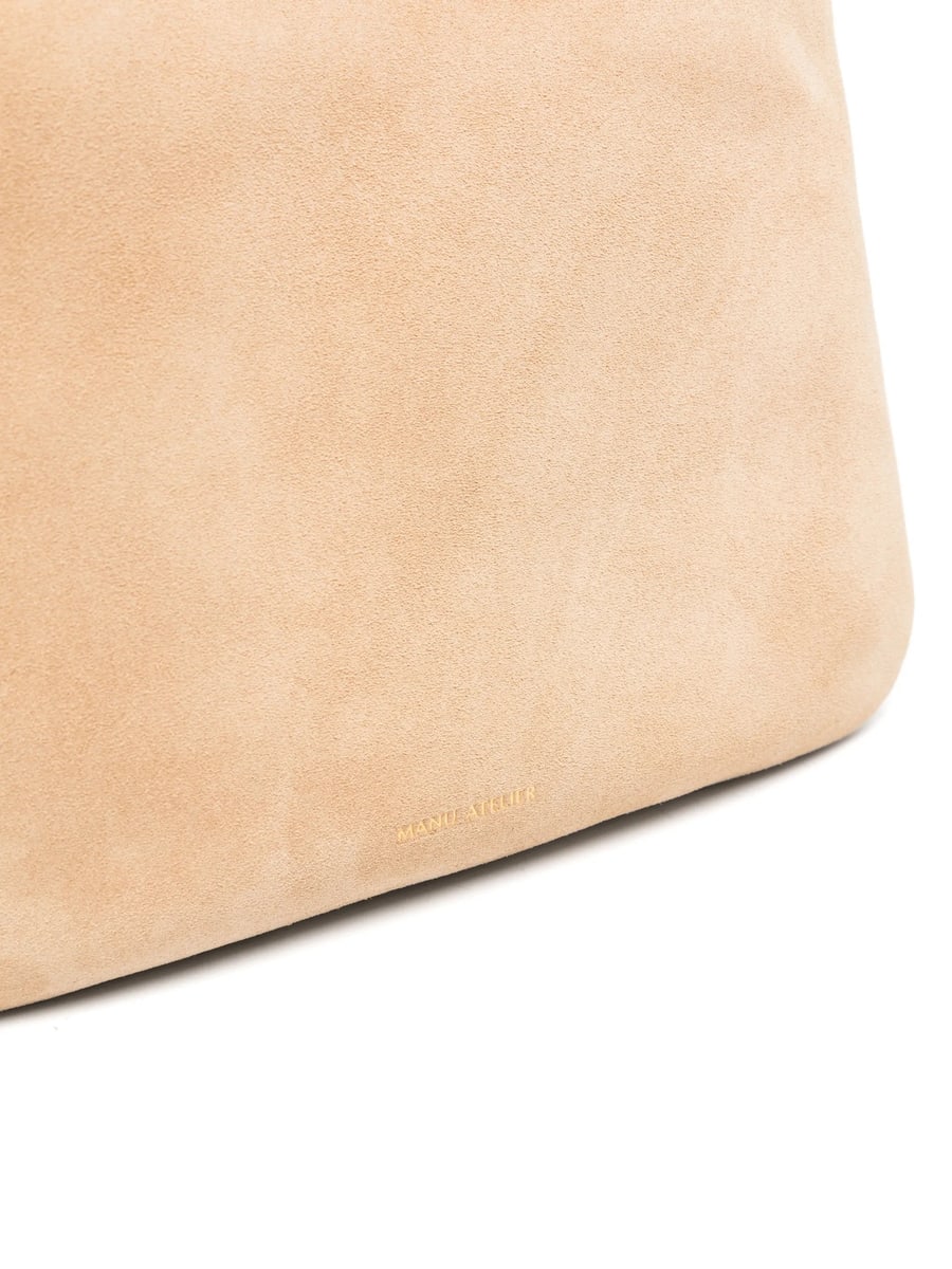 Manu Atelier Manu Atelier Suede Shoulder Bag, view 4