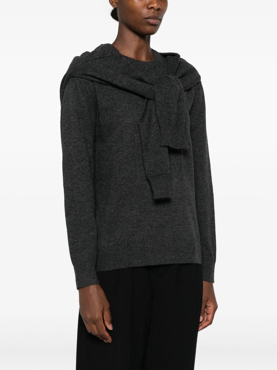 Eleh Eleh Layered-detail Sweater, view 2