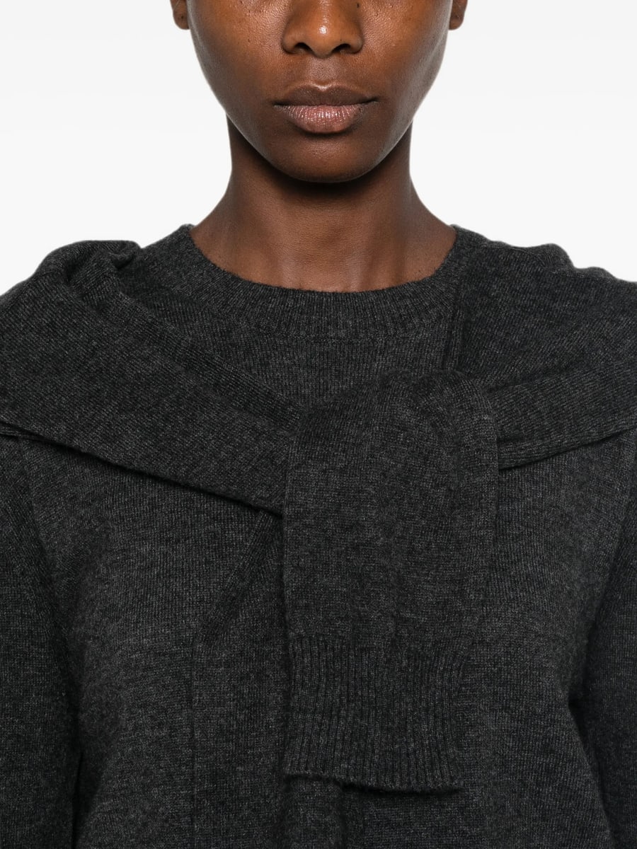 Eleh Eleh Layered-detail Sweater, view 4