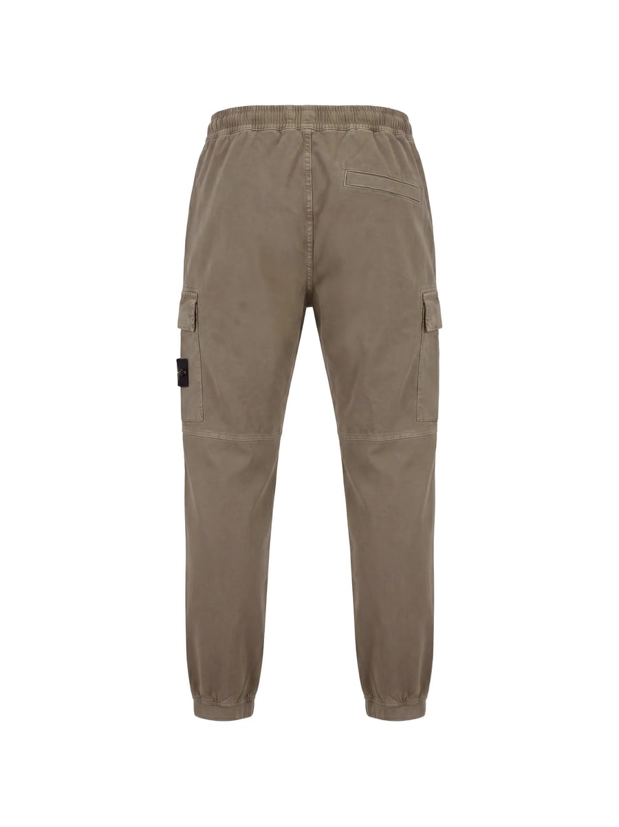 Stone Island Stone Island Logo-patch Cargo Pants, view 4