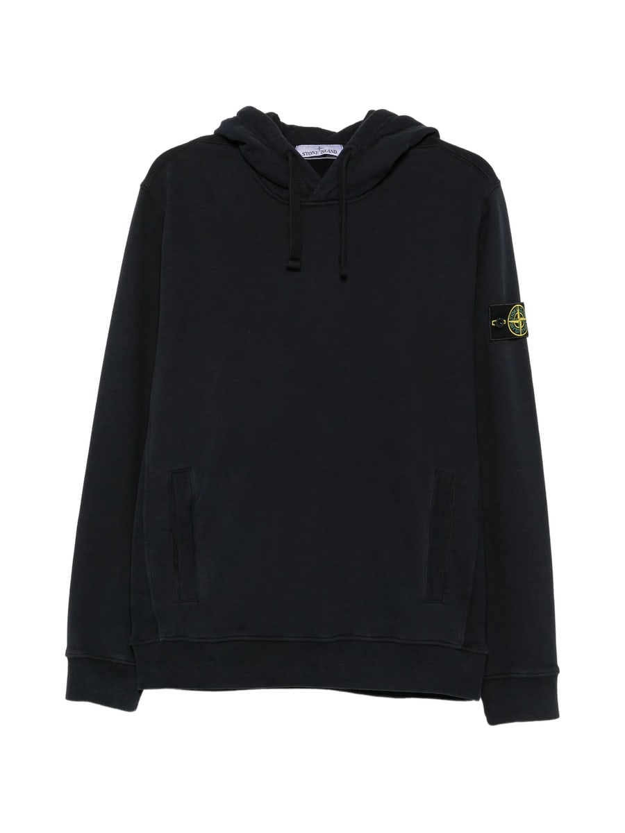 Stone Island Stone Island Logo-patch Drawstring Hoodie