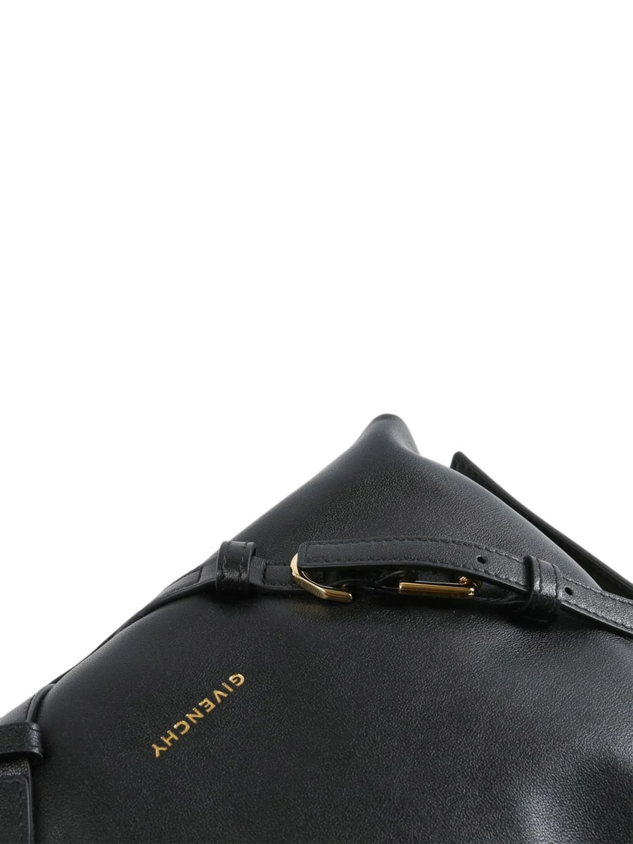 Givenchy Givenchy Small Voyou Leather Bucket Bag, view 2