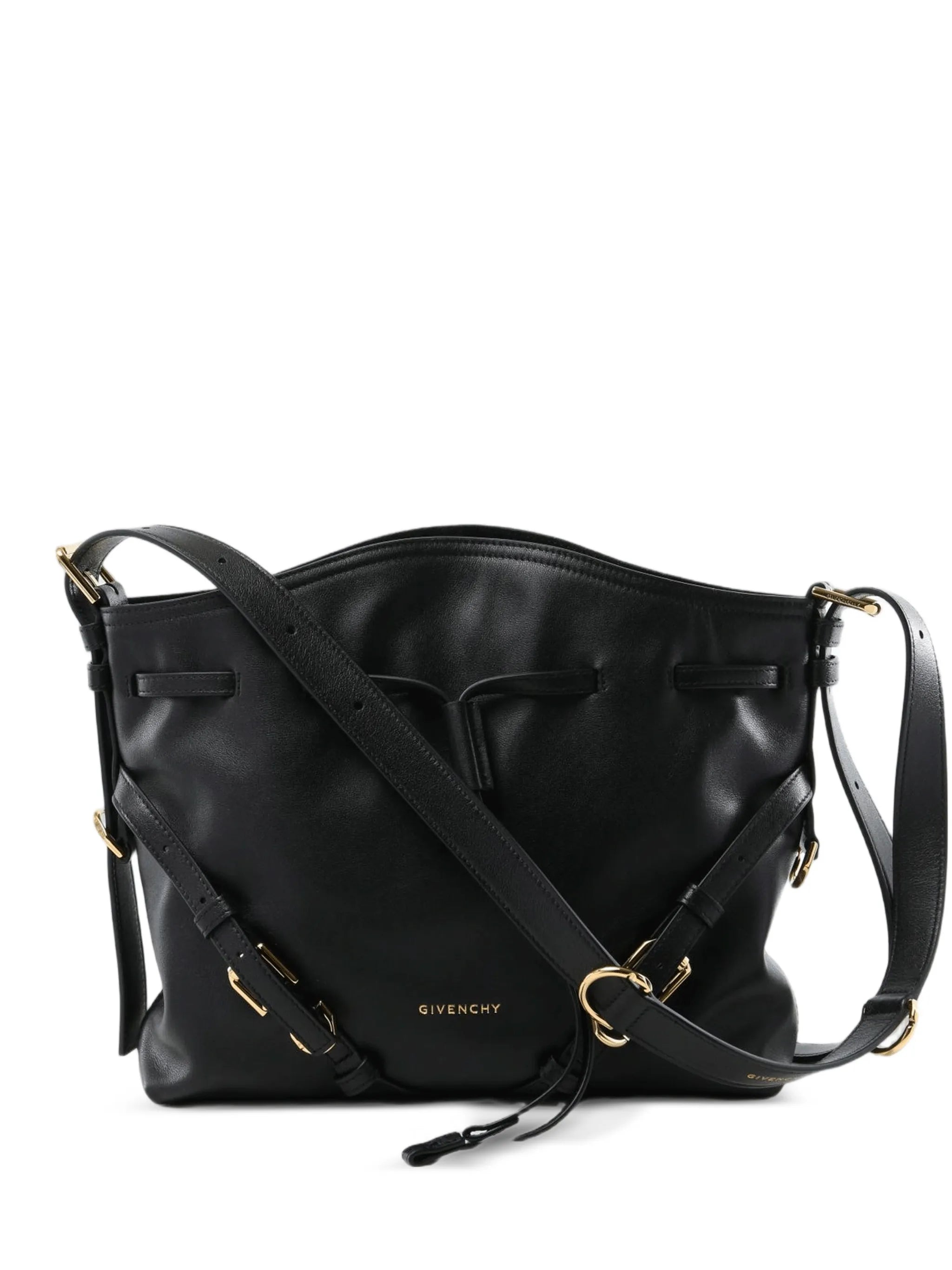Givenchy Givenchy Small Voyou Leather Bucket Bag