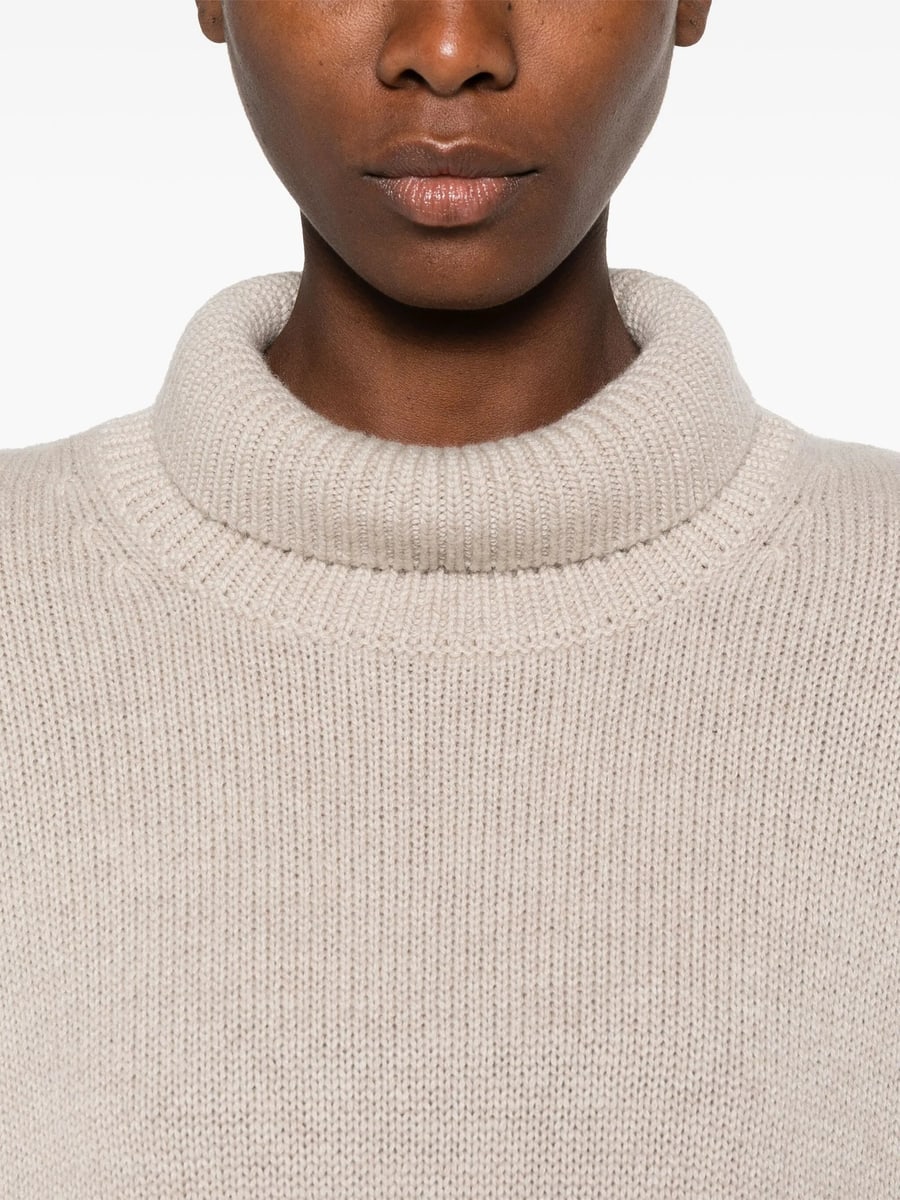 Lisa Yang Lisa Yang Heidi Roll-neck Sweater, view 3