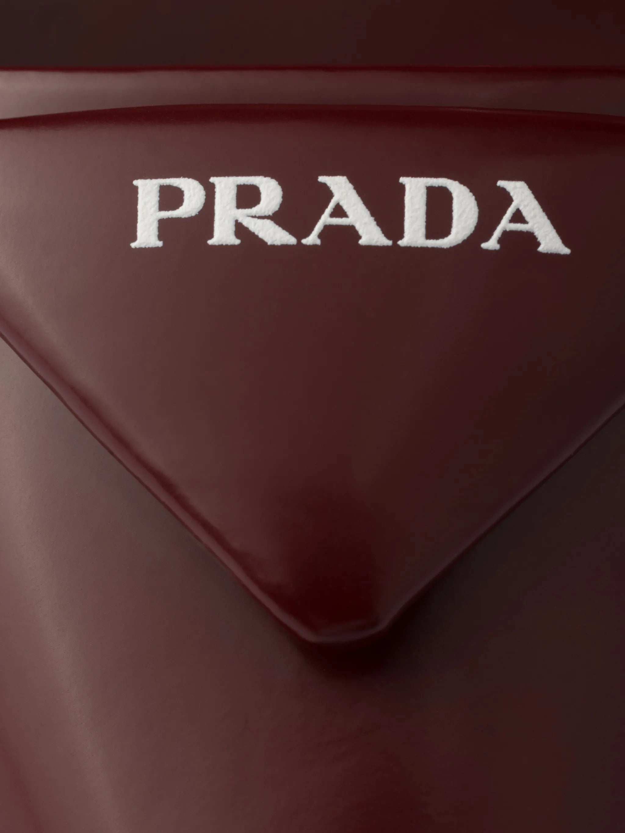 Prada Prada Brushed Leather Slingback Pumps, view 2