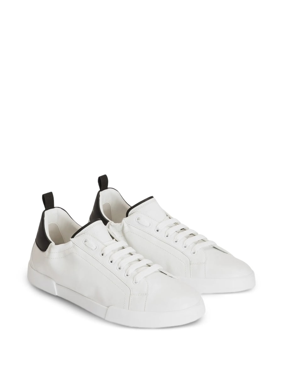 Dolce & Gabbana Dolce & Gabbana Portofino Calfskin Sneakers, view 2