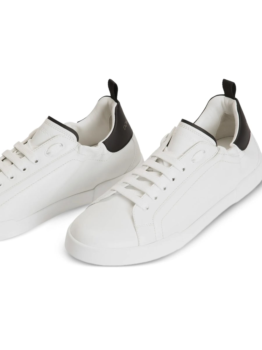 Dolce & Gabbana Dolce & Gabbana Portofino Calfskin Sneakers, view 4