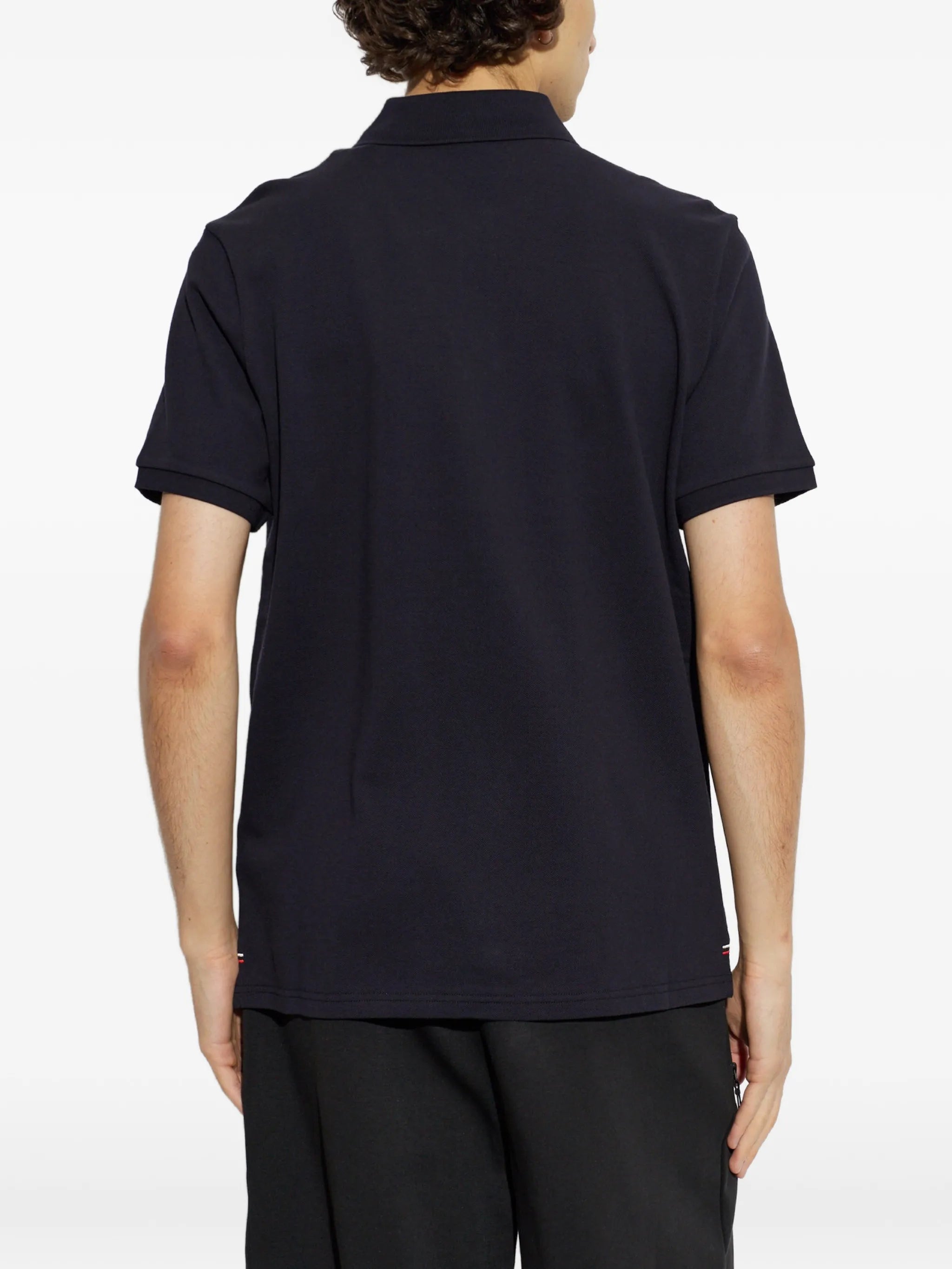 Moncler Moncler Logo-patch Short-sleeve Polo Shirt, view 2