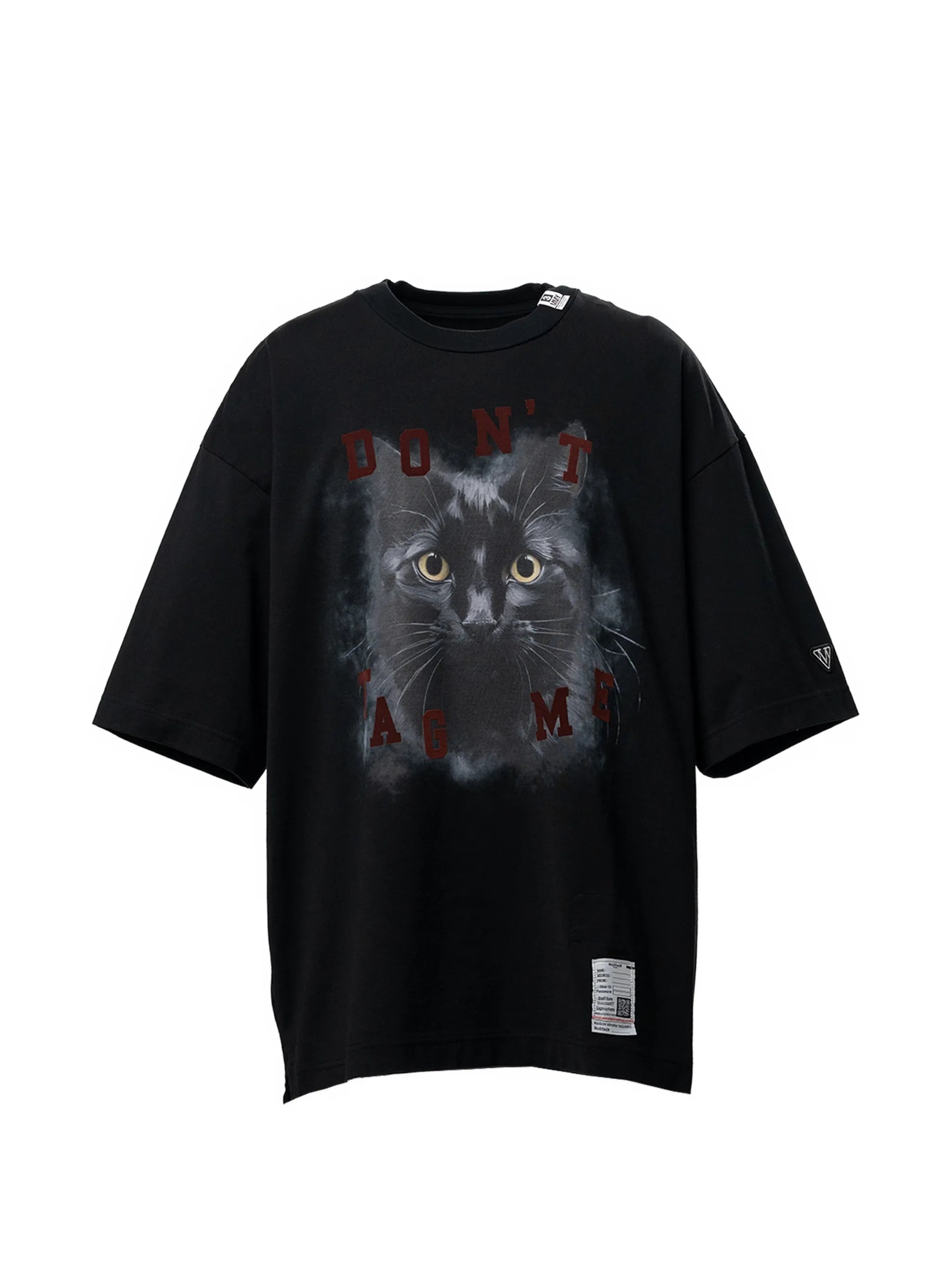 Maison Mihara Yasuhiro Maison Mihara Yasuhiro Cat-printed T-shirt