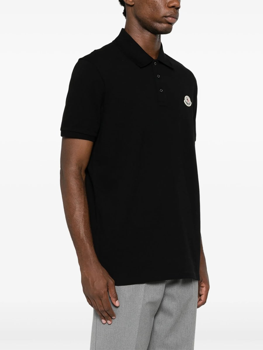 Moncler Moncler Logo-patch Polo Shirt, view 2