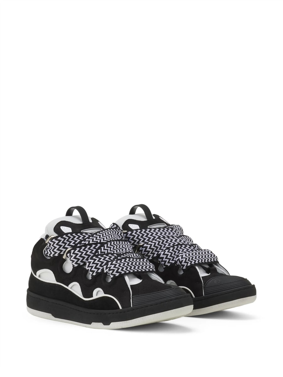 Lanvin Lanvin Zigzag Lace-up Sneakers, view 6