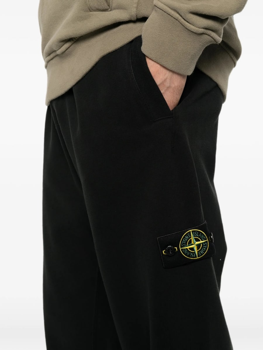 Stone Island Stone Island Logo-patch Track Pants, view 2