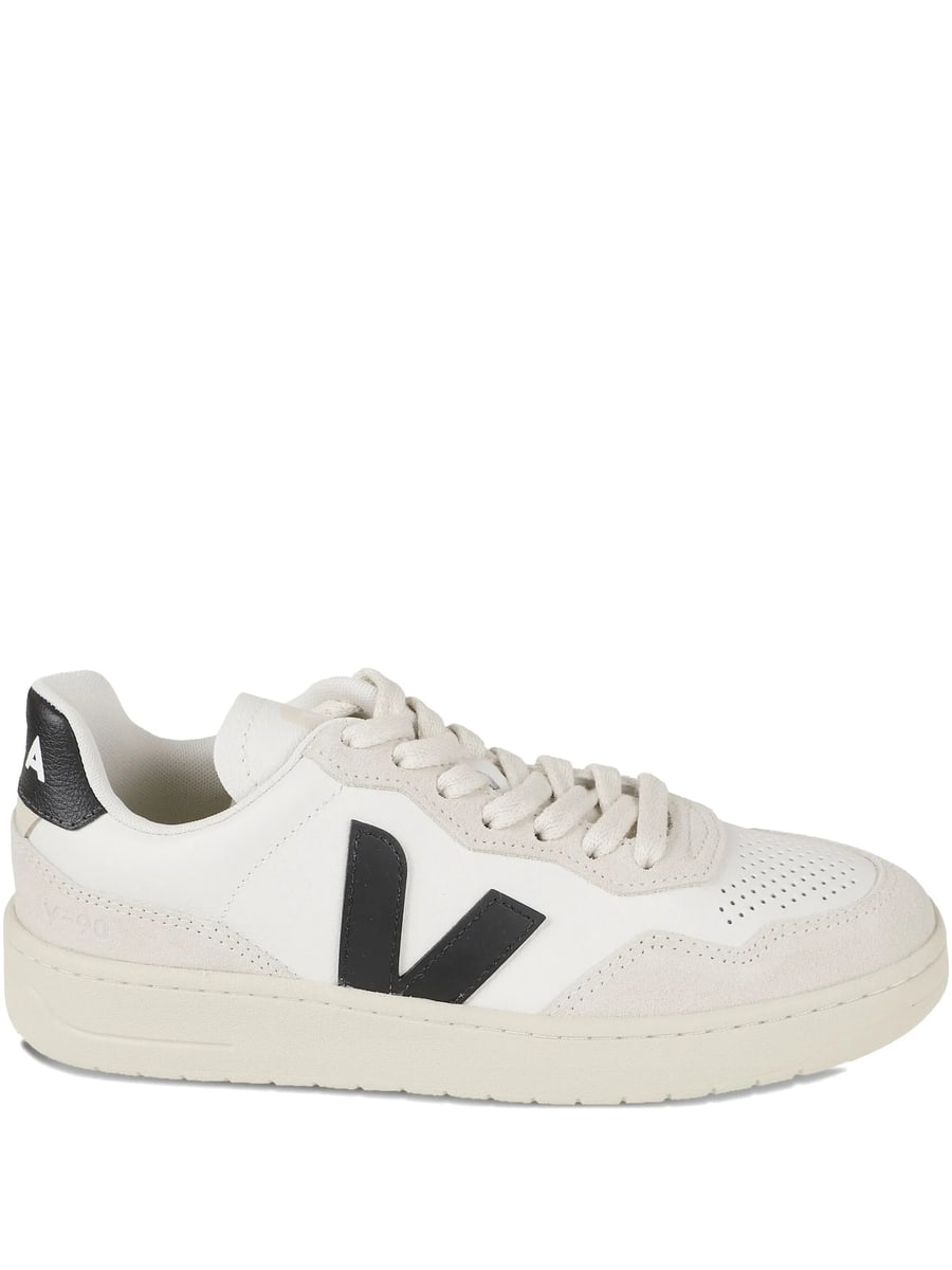 Veja Veja V-90 Leather Sneakers