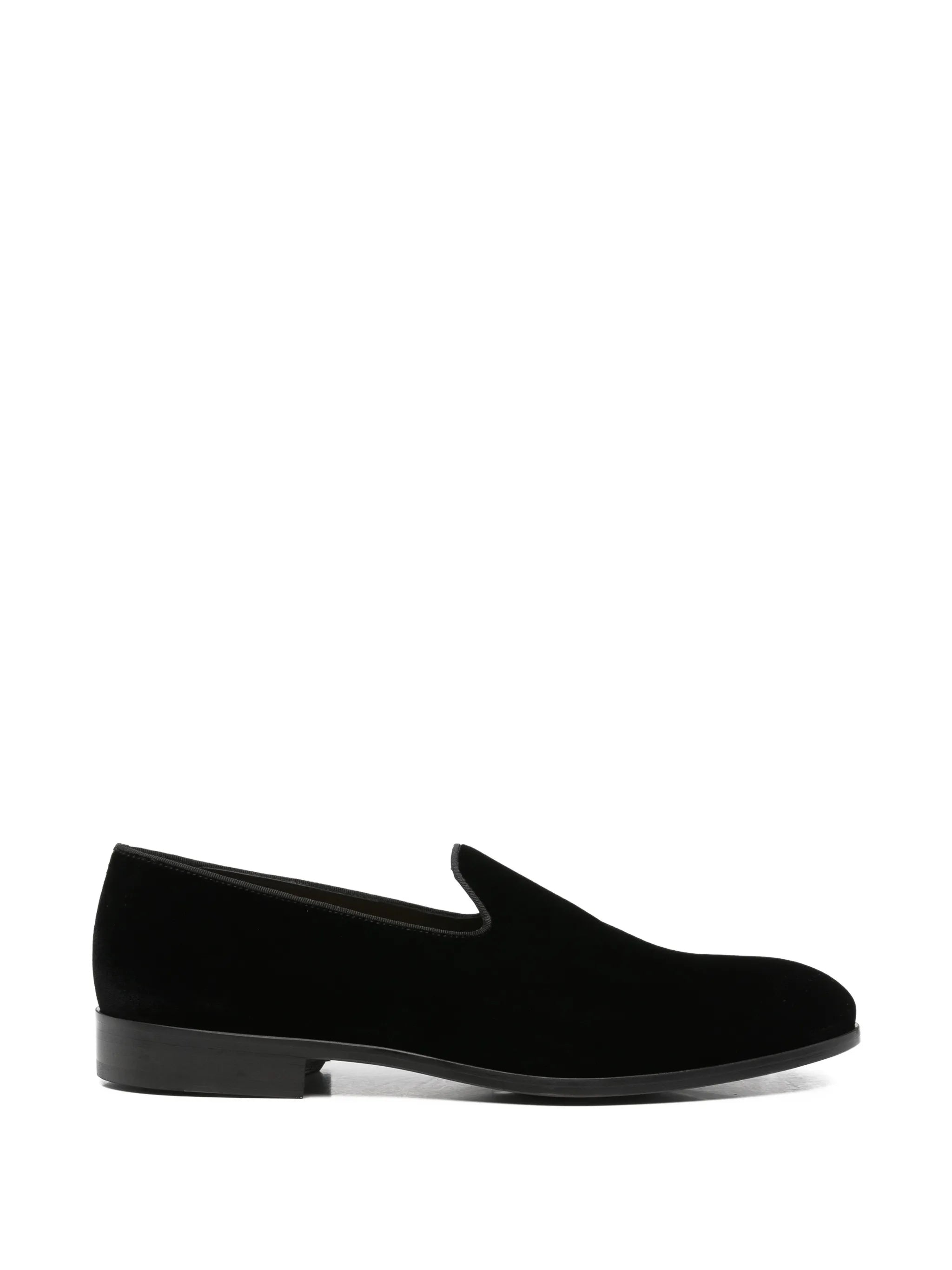 Doucal's Doucal's Velvet-effect Loafers