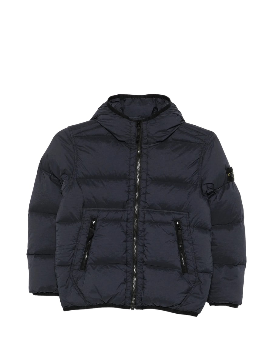 Stone Island Stone Island Badge Logo Quilted Parka