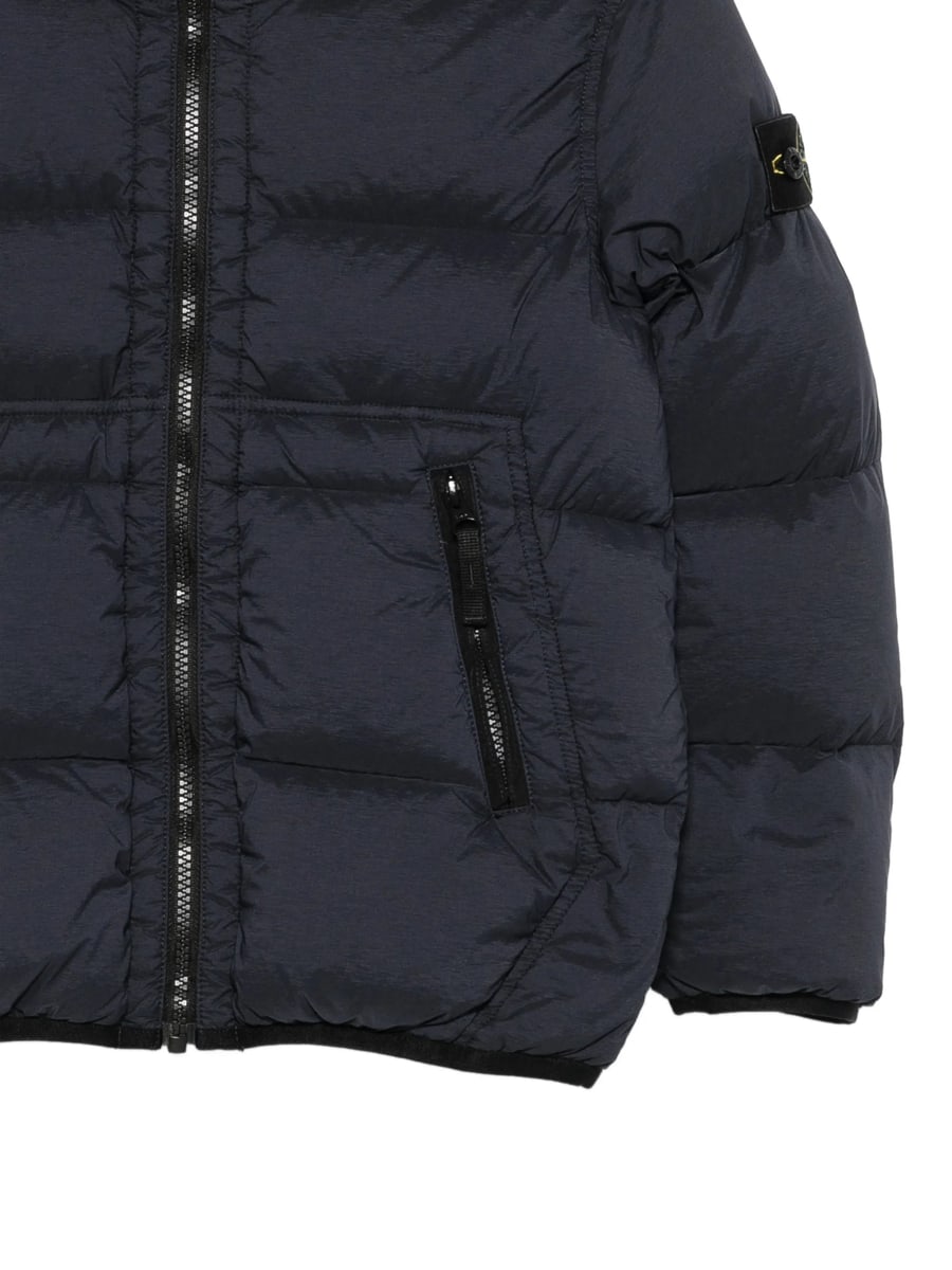 Stone Island Stone Island Badge Logo Quilted Parka, view 2