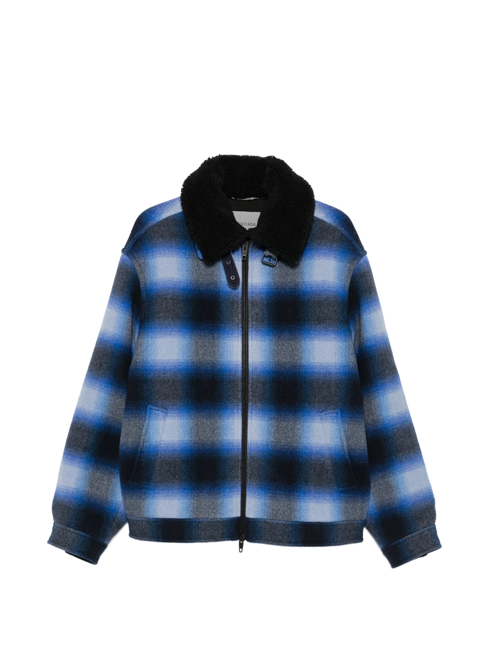 Balenciaga Balenciaga Check-pattern Shirt Jacket