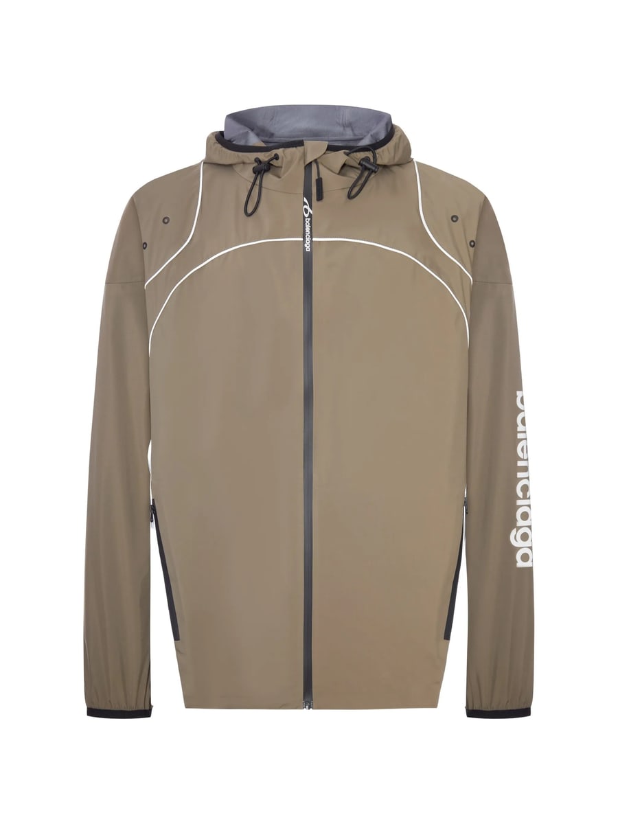 Balenciaga Balenciaga Piped Hooded Jacket