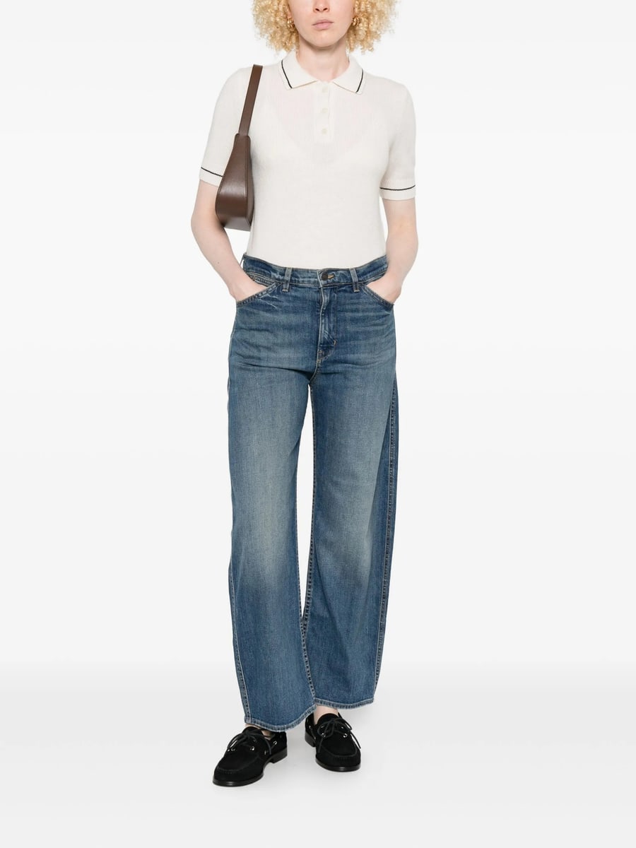 Nili Lotan Nili Lotan Cotton-blend Jeans, view 2