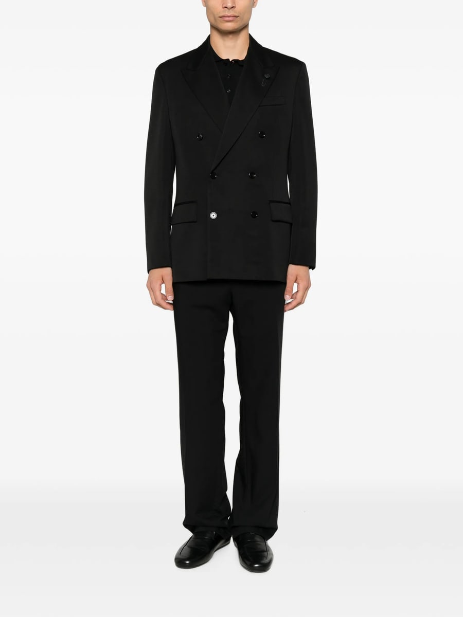 Lardini Lardini Double-breasted Blazer, view 3