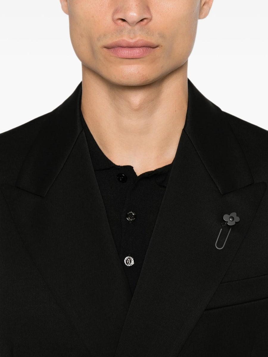 Lardini Lardini Double-breasted Blazer, view 4