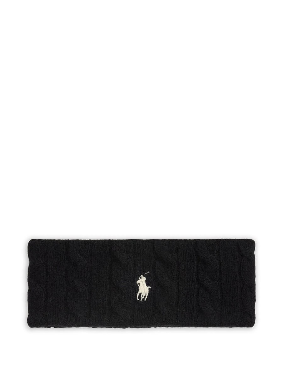 Ralph Lauren Ralph Lauren Cable-knit Embroidered Head Band