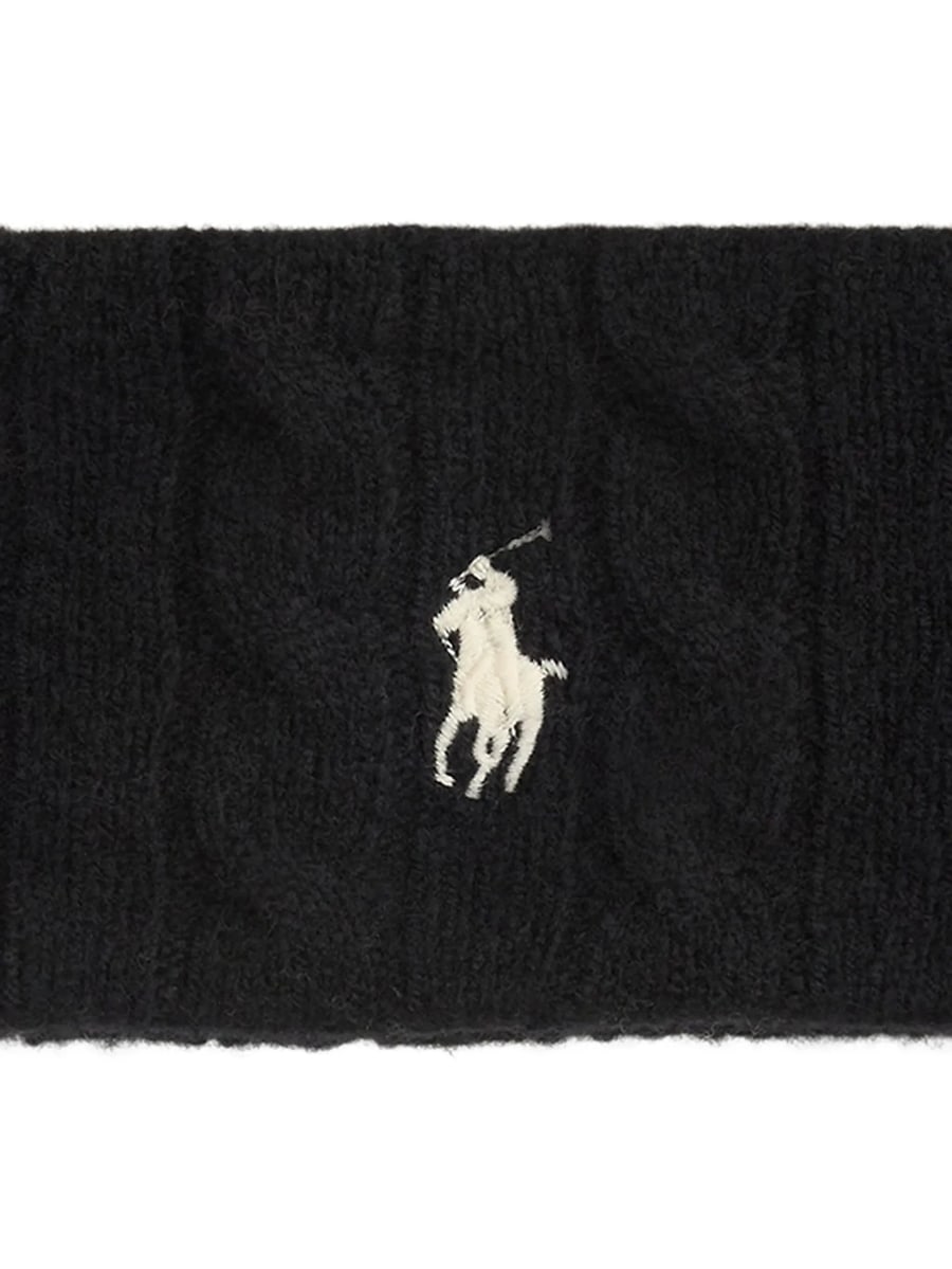 Ralph Lauren Ralph Lauren Cable-knit Embroidered Head Band, view 2