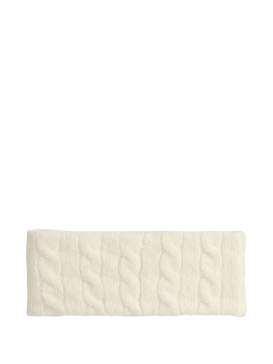 Ralph Lauren Ralph Lauren Cable-knit Pony Headband, view 2