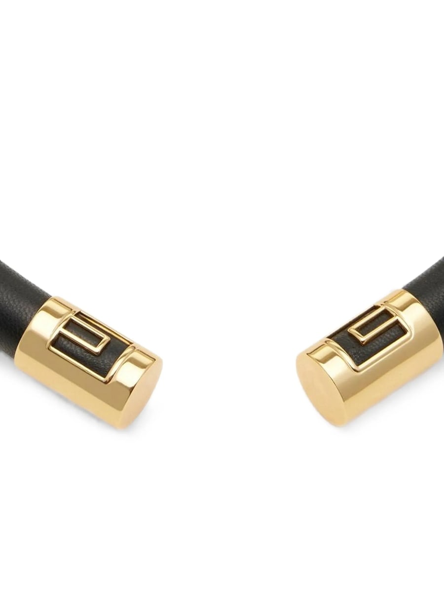 Elisabetta Franchi Elisabetta Franchi Tube Necklace With Logos, view 3