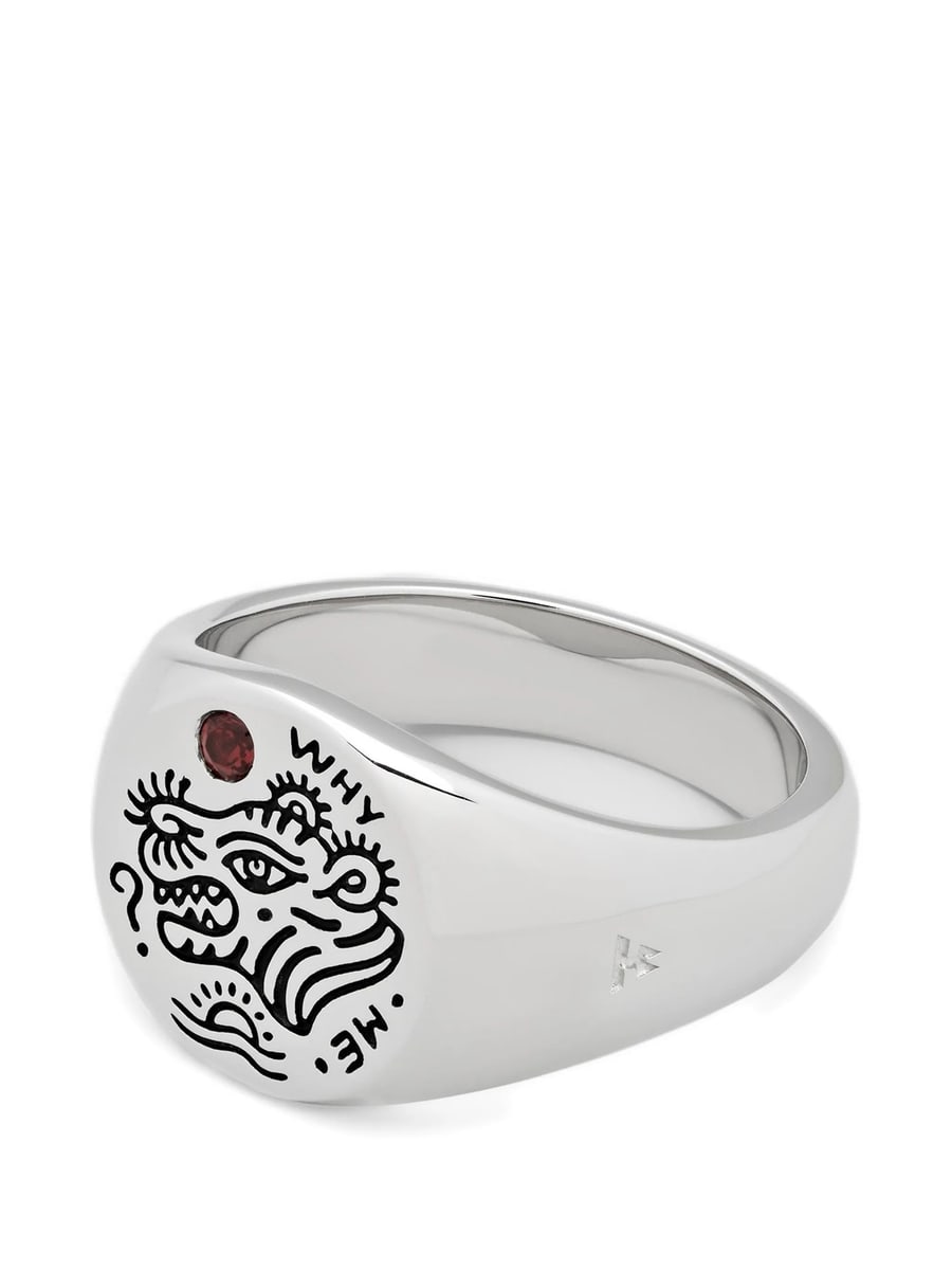Tom Wood Tom Wood Why Me Ring, view 3