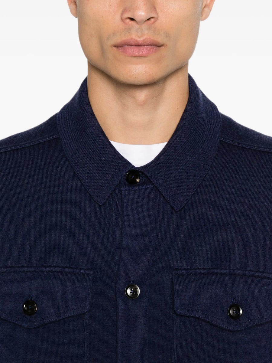 Tom Ford Tom Ford Button-up Chest-pocket Shirt Jacket, view 3