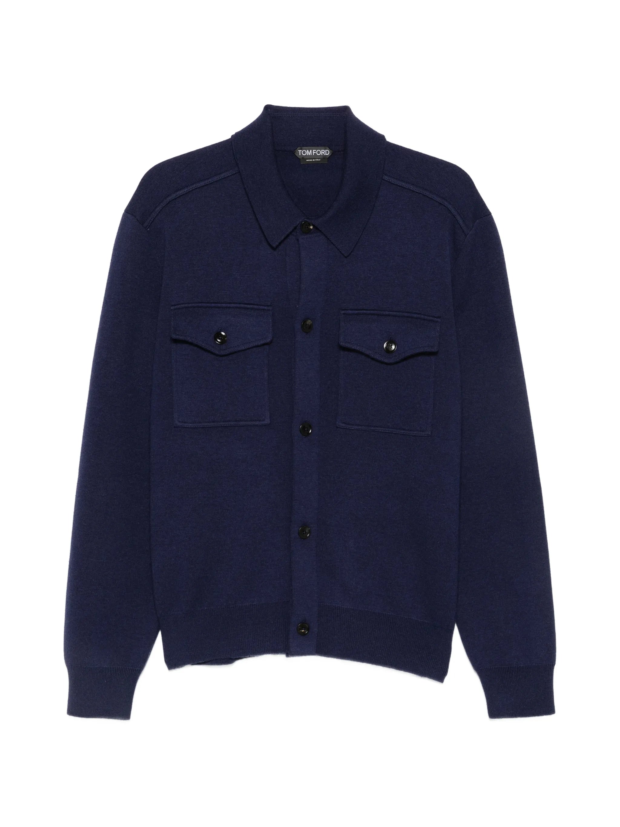 Tom Ford Tom Ford Button-up Chest-pocket Shirt Jacket